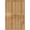 Ekena Millwork Framed Board-n-Batten Shutters, Rough Sawn Western Red Cedar, 32 1/4W x 49H, PR RBF06S32X049RWR - alternate 3